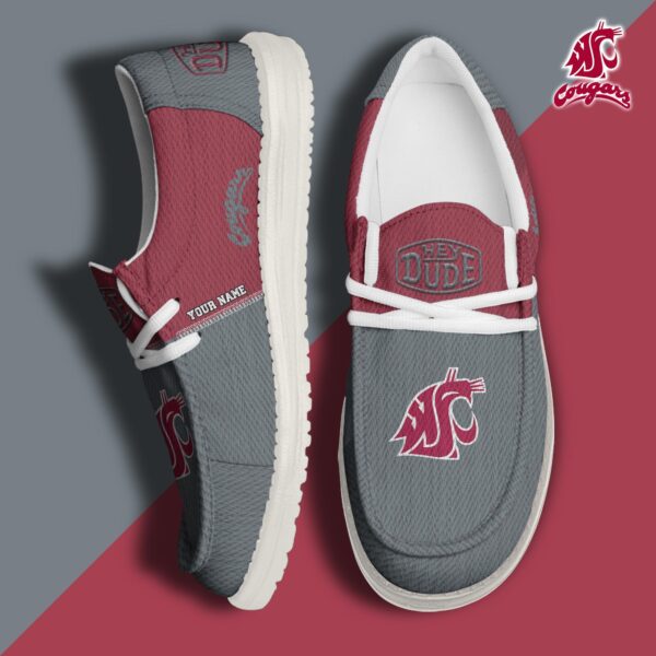 Tubopro Washington State Cougars Personalized Hey Dude Shoes For Men And Women
