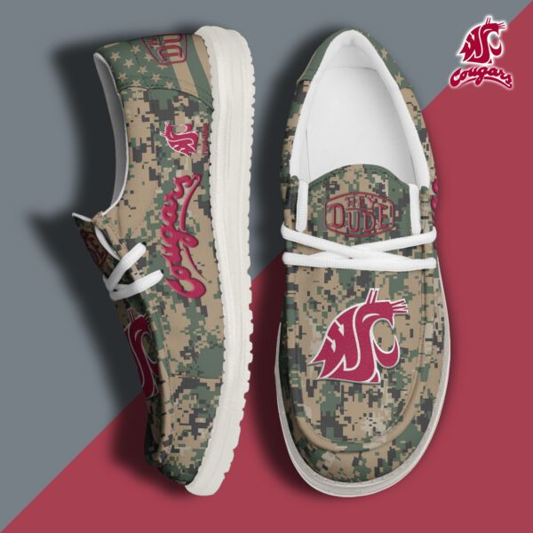 Tubopro Washington State Cougars Personalized Hey Dude Shoes For Men And Women