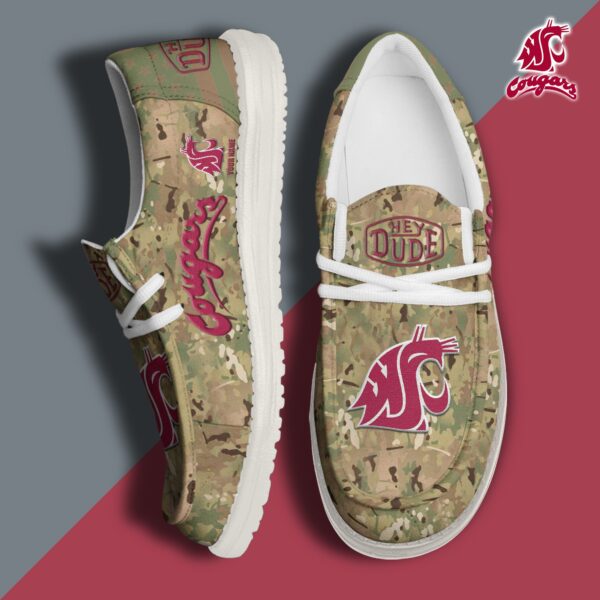 Tubopro Washington State Cougars Personalized Hey Dude Shoes For Men And Women