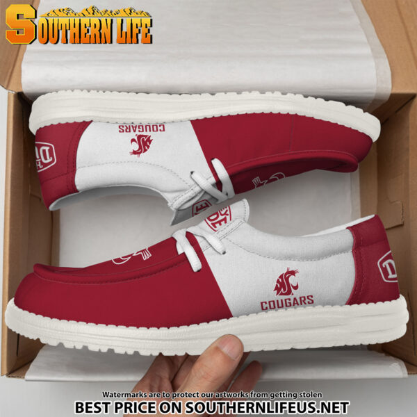Tubopro Washington State Cougars Personalized Hey Dude Shoes For Men And Women - Image 3