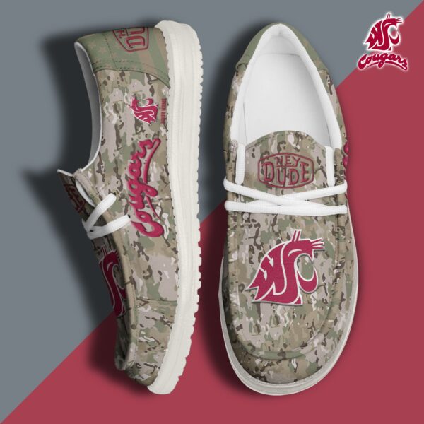 Tubopro Washington State Cougars Personalized Hey Dude Shoes For Men And Women