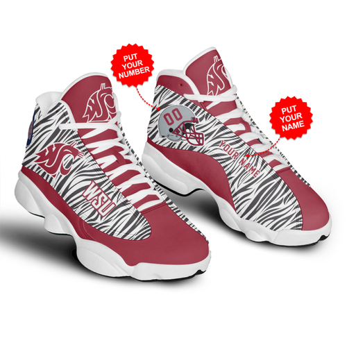 Tubopro Washington State Football AJ13 Sneakers Shoes For Men And Women