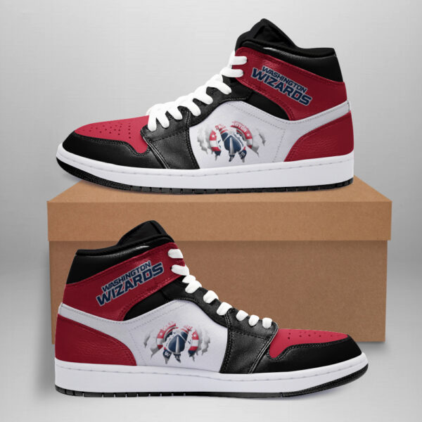 Tubopro Washington Wizards AJ1 High Sneakers Shoes For Men And Women