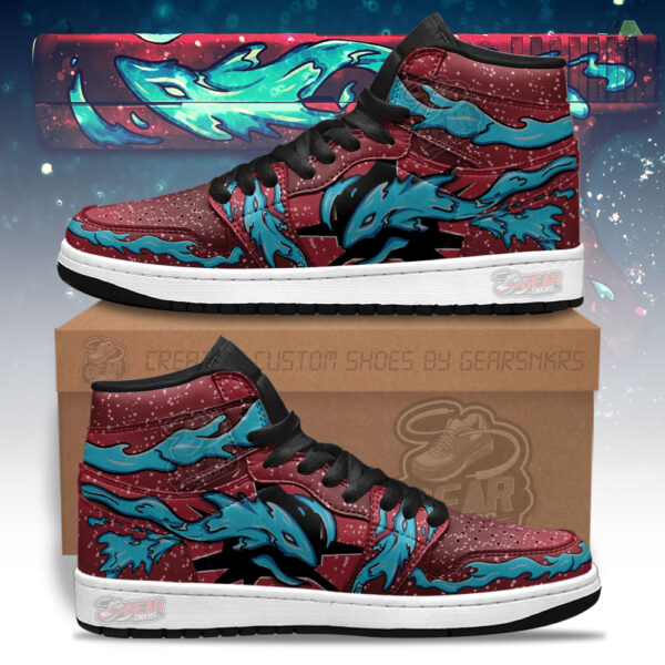 Tubopro Water Elemental Counter Strike Skins AJ1 High Sneakers Shoes For Men And Women