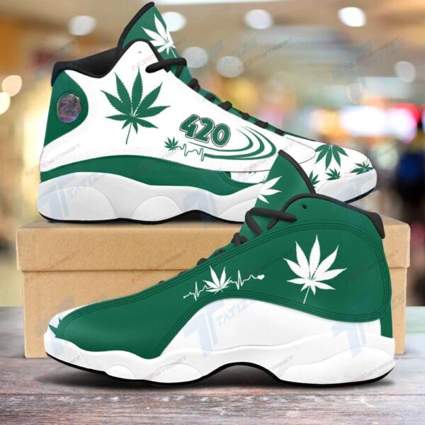Tubopro Weed AJ13 Sneakers Shoes For Men And Women - Image 3