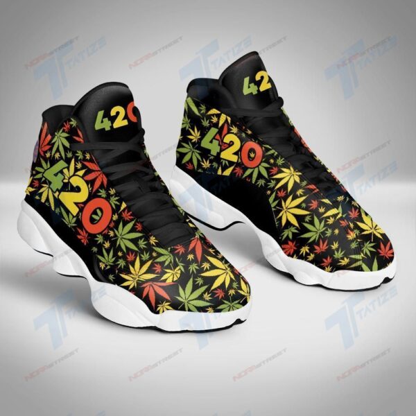 Tubopro Weed AJ13 Sneakers Shoes For Men And Women - Image 3