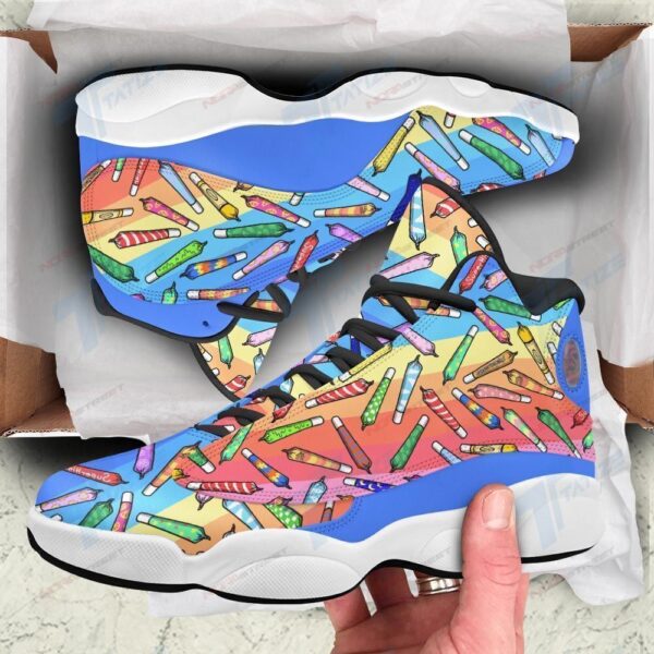 Tubopro Weed AJ13 Sneakers Shoes For Men And Women - Image 2