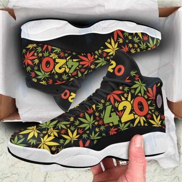Tubopro Weed AJ13 Sneakers Shoes For Men And Women - Image 2