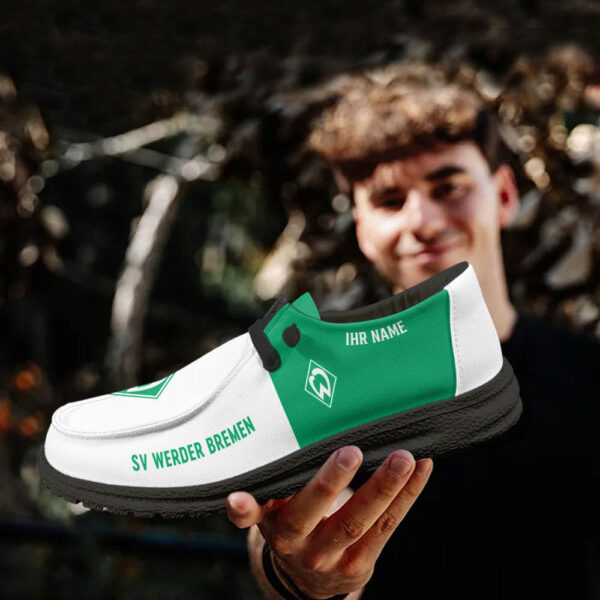 Tubopro Werder Bremen Personalized Hey Dude Shoes For Men And Women - Image 4