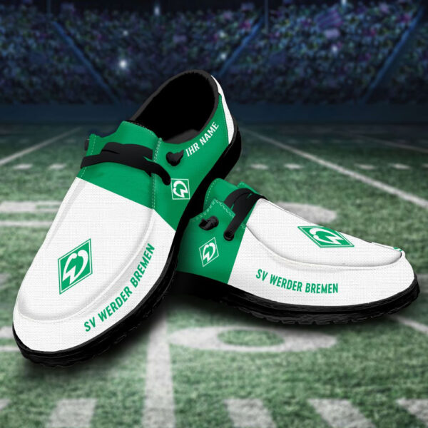 Tubopro Werder Bremen Personalized Hey Dude Shoes For Men And Women - Image 3