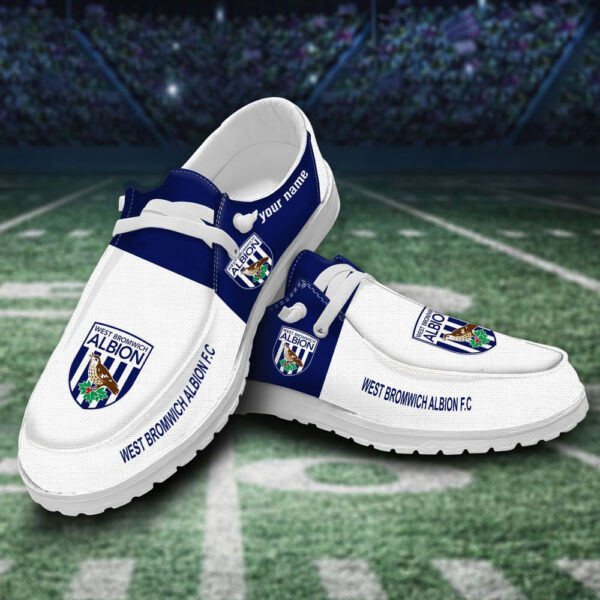 Tubopro West Bromwich Albion F.C Personalized Hey Dude Shoes For Men And Women