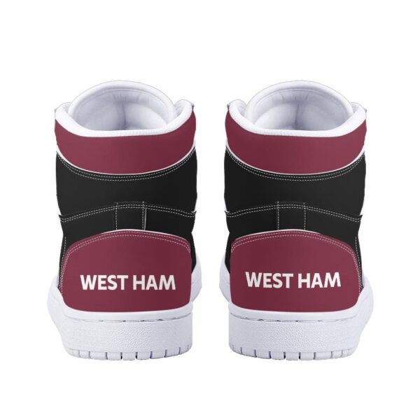 Tubopro West Ham United AJ1 High Sneakers Shoes For Men And Women - Image 4