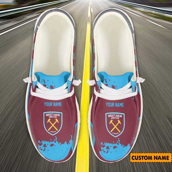 Tubopro West Ham United Personalized Hey Dude Shoes For Men And Women - Image 2