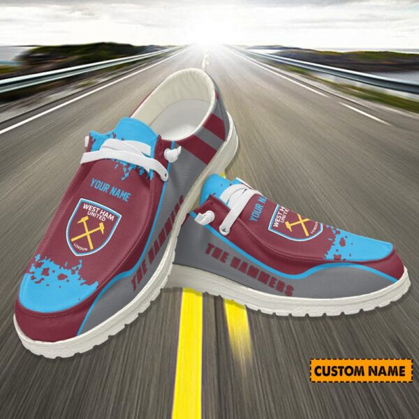 Tubopro West Ham United Personalized Hey Dude Shoes For Men And Women