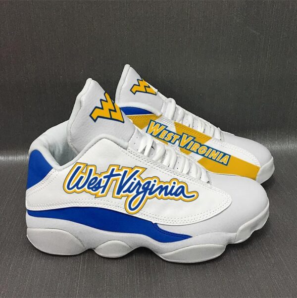 Tubopro West Virginia Mountaineers AJ13 Sneakers Shoes For Men And Women