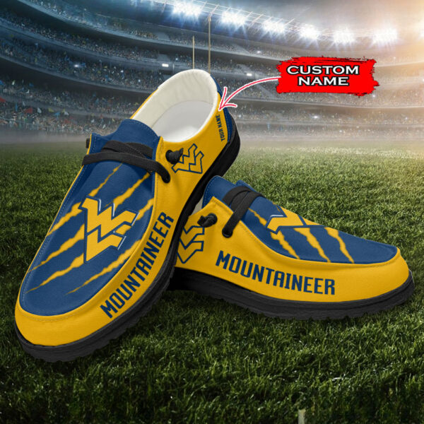 Tubopro West Virginia Mountaineers Hey Dude Shoes For Men And Women - Image 2