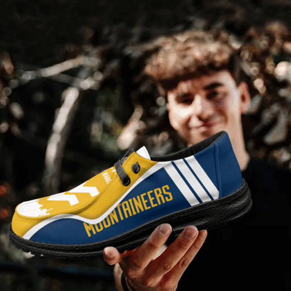 Tubopro West Virginia Mountaineers Hey Dude Shoes For Men And Women - Image 4