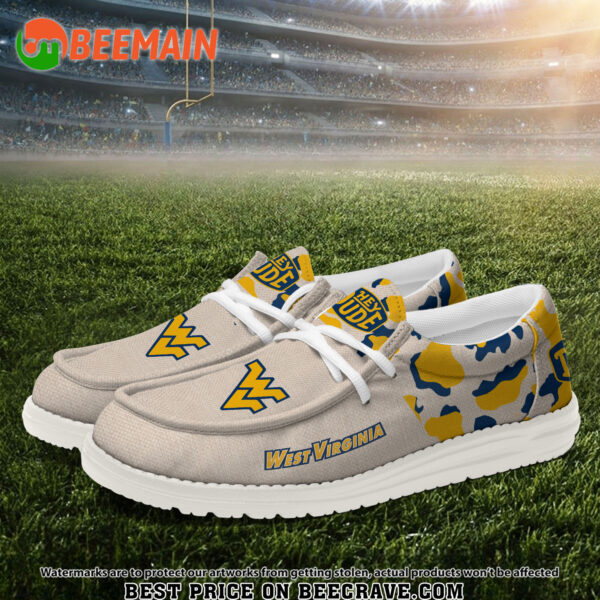 Tubopro West Virginia Mountaineers Hey Dude Shoes For Men And Women - Image 2