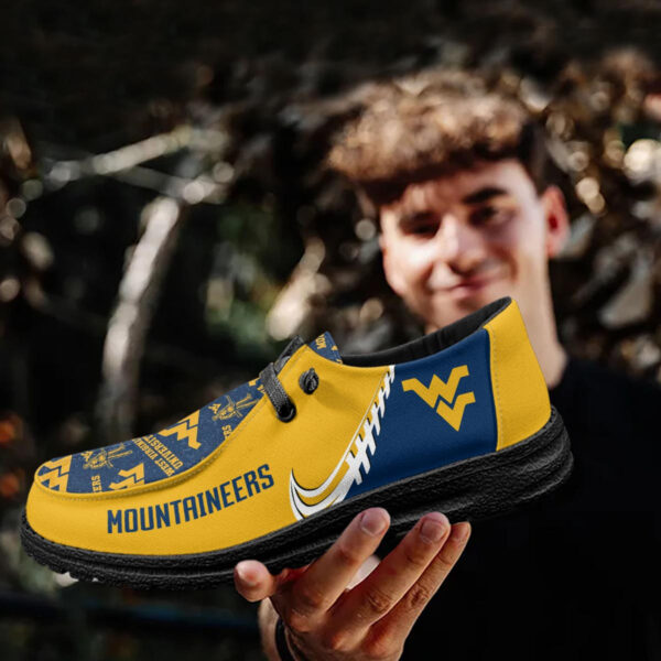 Tubopro West Virginia Mountaineers Hey Dude Shoes For Men And Women - Image 4