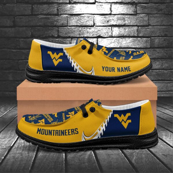 Tubopro West Virginia Mountaineers Hey Dude Shoes For Men And Women - Image 6