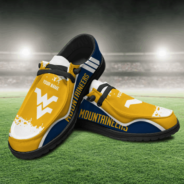 Tubopro West Virginia Mountaineers Hey Dude Shoes For Men And Women - Image 2