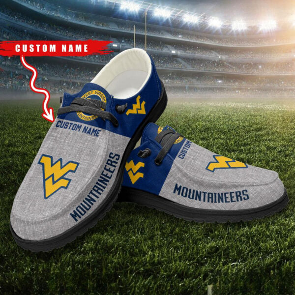 Tubopro West Virginia Mountaineers Hey Dude Shoes For Men And Women - Image 4