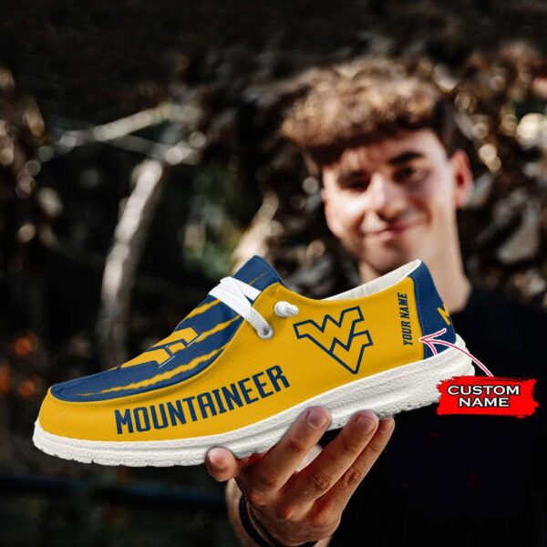 Tubopro West Virginia Mountaineers Hey Dude Shoes For Men And Women - Image 3