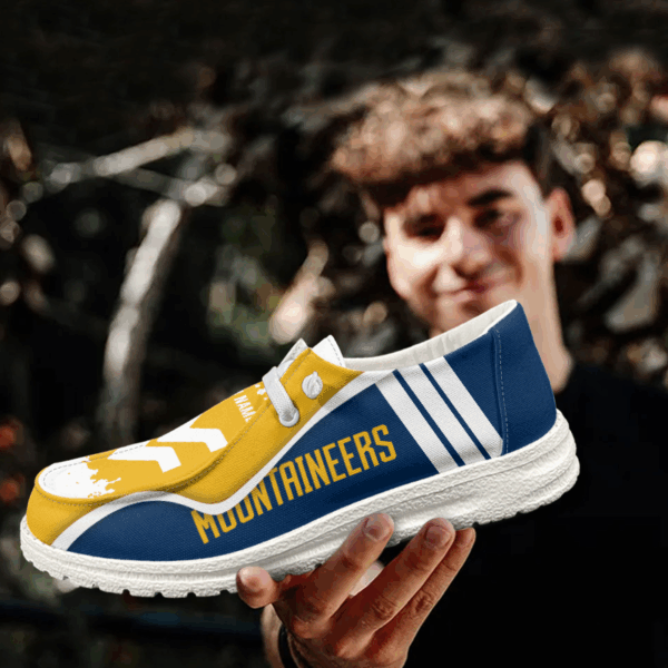 Tubopro West Virginia Mountaineers Hey Dude Shoes For Men And Women - Image 3