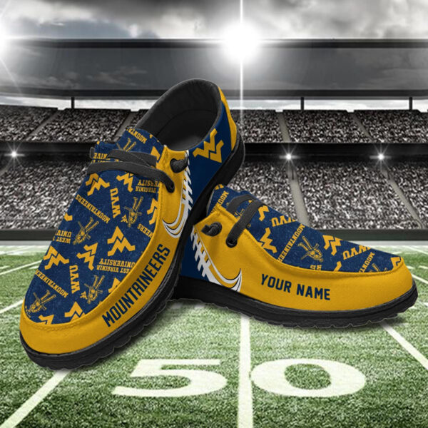 Tubopro West Virginia Mountaineers Hey Dude Shoes For Men And Women - Image 2