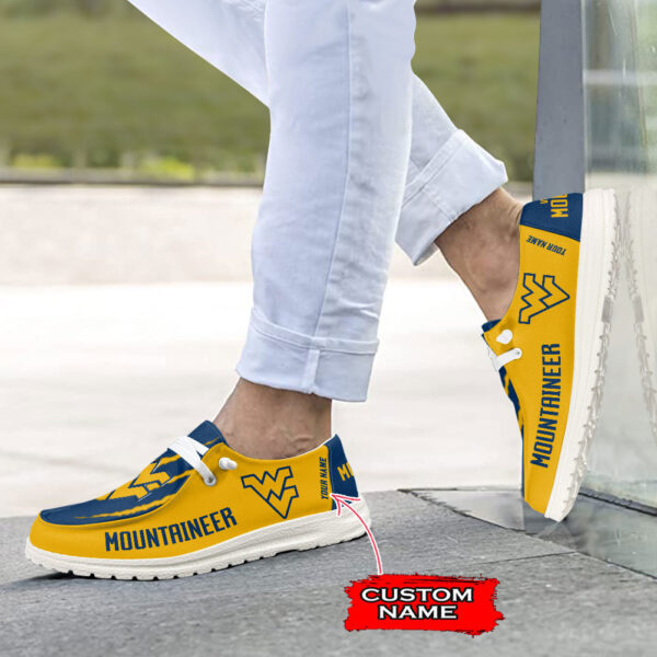 Tubopro West Virginia Mountaineers Hey Dude Shoes For Men And Women - Image 5