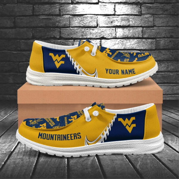 Tubopro West Virginia Mountaineers Hey Dude Shoes For Men And Women - Image 5