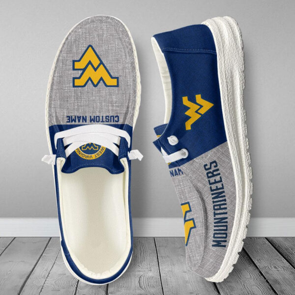Tubopro West Virginia Mountaineers Hey Dude Shoes For Men And Women - Image 5
