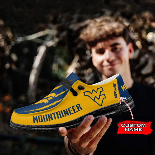 Tubopro West Virginia Mountaineers Hey Dude Shoes For Men And Women - Image 4