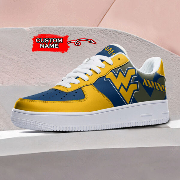 Tubopro West Virginia Mountaineers NCAA Air Low-Top Sneakers Shoes For Men And Women - Image 2