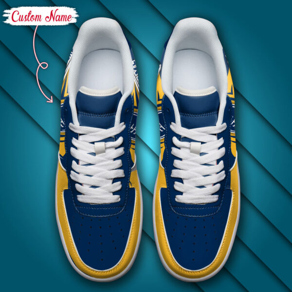 Tubopro West Virginia Mountaineers NCAA Air Low-Top Sneakers Shoes For Men And Women - Image 5
