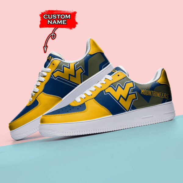 Tubopro West Virginia Mountaineers NCAA Air Low-Top Sneakers Shoes For Men And Women - Image 3