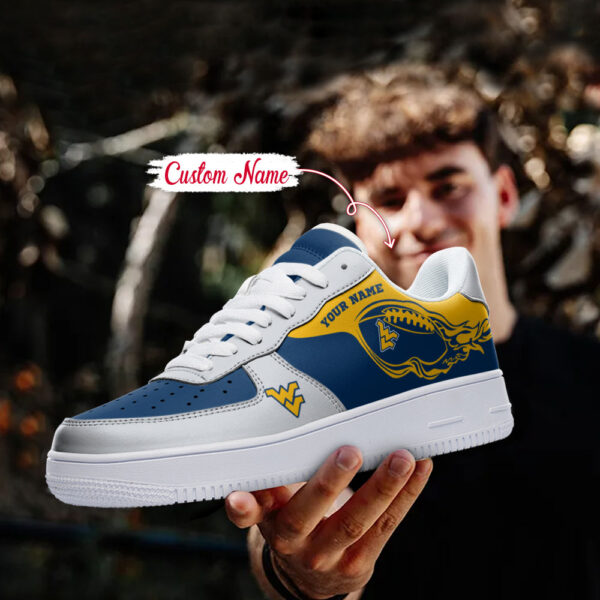 Tubopro West Virginia Mountaineers NCAA Air Low-Top Sneakers Shoes For Men And Women