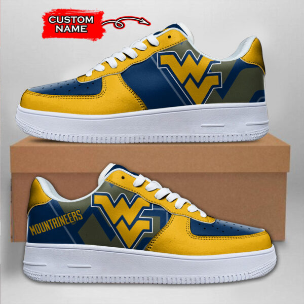 Tubopro West Virginia Mountaineers NCAA Air Low-Top Sneakers Shoes For Men And Women