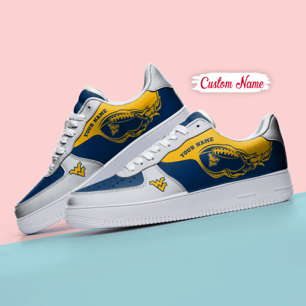 Tubopro West Virginia Mountaineers NCAA Air Low-Top Sneakers Shoes For Men And Women - Image 4