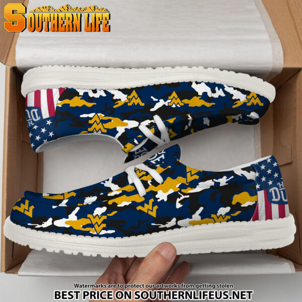 Tubopro West Virginia Mountaineers Personalized Hey Dude Shoes For Men And Women - Image 4