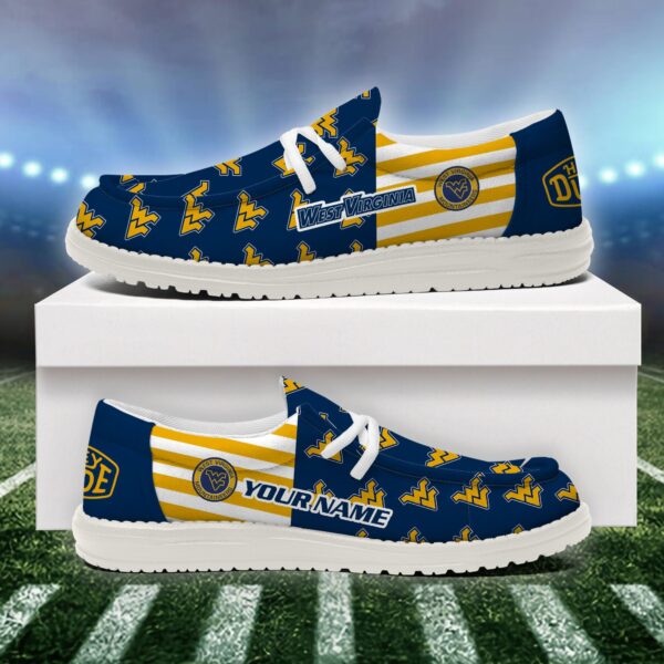 Tubopro West Virginia Mountaineers Personalized Hey Dude Shoes For Men And Women - Image 2