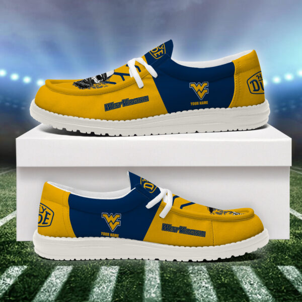 Tubopro West Virginia Mountaineers Personalized Hey Dude Shoes For Men And Women - Image 4