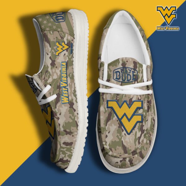 Tubopro West Virginia Mountaineers Personalized Hey Dude Shoes For Men And Women