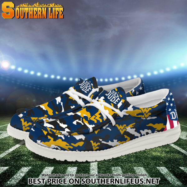 Tubopro West Virginia Mountaineers Personalized Hey Dude Shoes For Men And Women - Image 2
