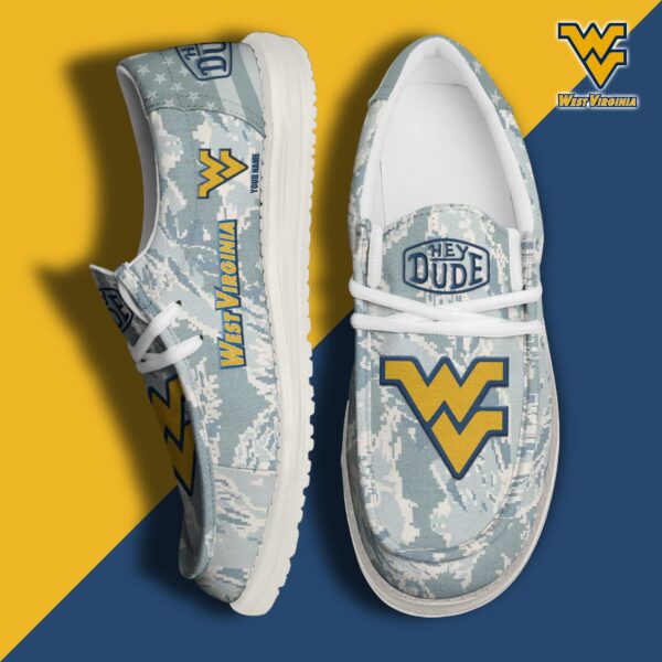 Tubopro West Virginia Mountaineers Personalized Hey Dude Shoes For Men And Women