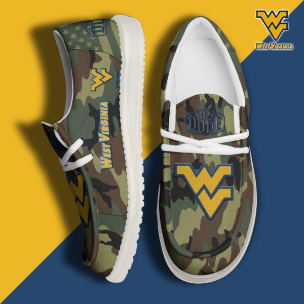 Tubopro West Virginia Mountaineers Personalized Hey Dude Shoes For Men And Women