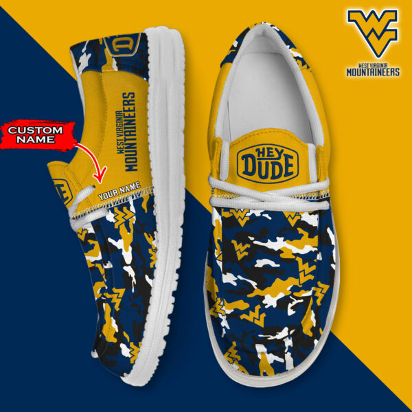 Tubopro West Virginia Mountaineers Personalized Hey Dude Shoes For Men And Women