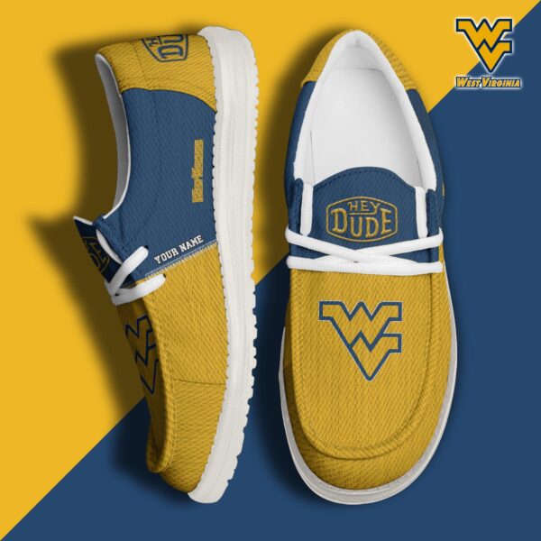 Tubopro West Virginia Mountaineers Personalized Hey Dude Shoes For Men And Women