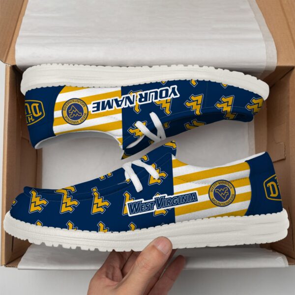 Tubopro West Virginia Mountaineers Personalized Hey Dude Shoes For Men And Women