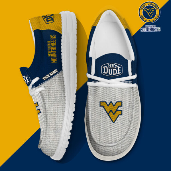 Tubopro West Virginia Mountaineers Personalized Hey Dude Shoes For Men And Women